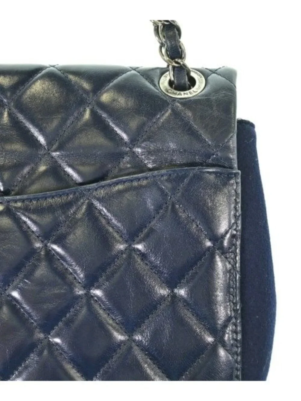 Chanel Shoulder Bag Navy